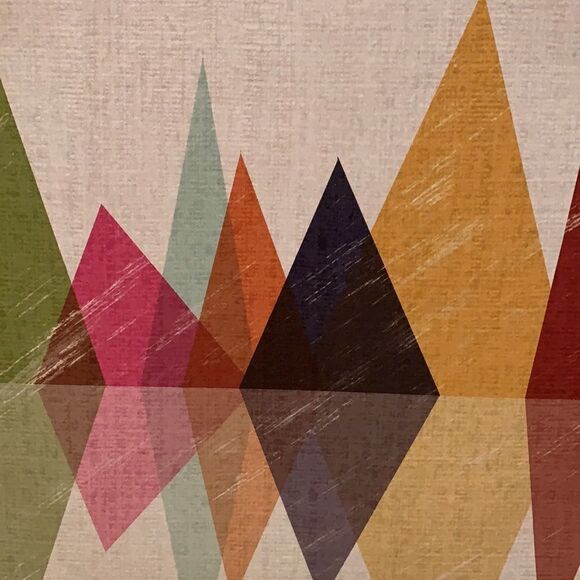 Canvas Abstract Wall Hanging - Picture 3 of 6